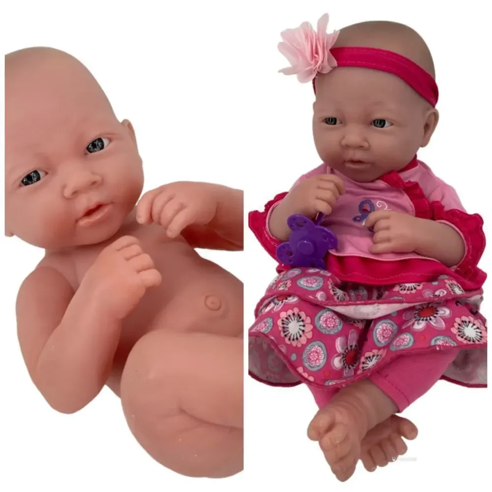 Berenguer Newborn Baby Girl Doll Realistic with Outfit Headband 12‎ Inch